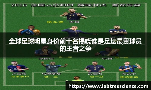 全球足球明星身价前十名揭晓谁是足坛最贵球员的王者之争